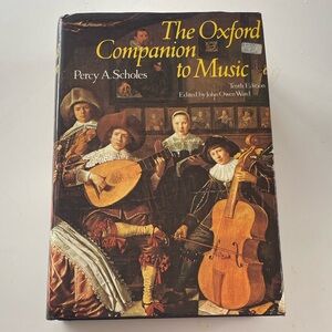 The Oxford Companion to Music - Hardcover Book, Vintage